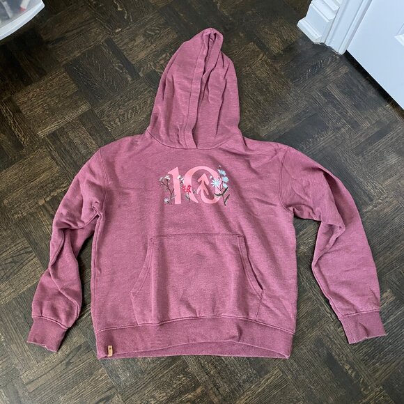 Tentree Organic Cotton Hoodie with Floral Logo - Picture 2 of 9